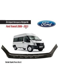 Resim Ford Transit Kaput Rüzgarlığı 2006-2014 Arası Parlak Siyah 