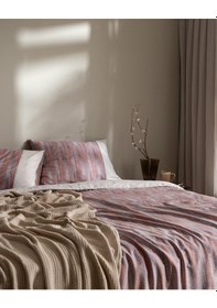 Resim Clarette King Size %100 Pamuk Madame Coco Crep Baskılı Nevresim Takımı - Renkli 8684427182307 Çok Renkli 