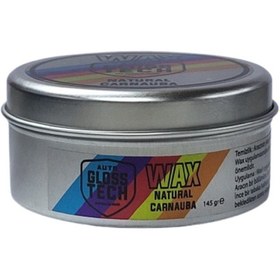 Resim Autoglosstech Carnauba Wax 145gr Organic Ultra Su İticilik Parlak 