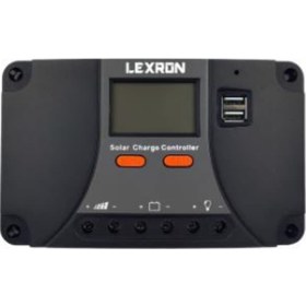 Resim Lexron 40 Amper 12/24V Solar Pwm Şarj Kontrol Cihazı 