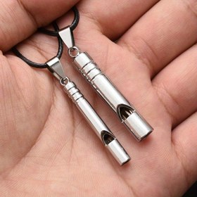 Resim 1 Adet Yüksek Sesli Acil Durum Düdüğü - Taşınabilir Outdoor Yürüyüş ve Kamp Ekipmanı, EDC Aksesuarı, EDC Araçları 