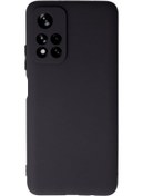 Resim HappyCase Xiaomi Poco M4 Pro 5g Kılıf First Silikon - Siyah 