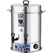 Resim Reis Warmwasser 40 Bardak Çay Makinesi Semaver Inox Inox 