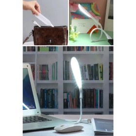 Resim PremiumPort USB Girişli 14 Ledli 3 Kademeli Dokunmatik Masa ve Kitap Okuma Lambası 