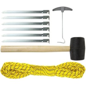 Resim Çadır Kurulum Aksesuar Seti Tent Accessories Set 
