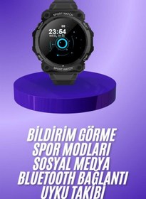 Resim Lotus Yeni Nesil Akıllı Saat Bluetooth Bağlantılı Android ve İOS Uyumlu LOTUS-U768IU7 