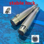 Resim KAILYNIA XLR Kadın 1/4" TRS Kadın Ses Adaptörü, Sağlam Kilitleme Tasarımı - Mikrofon Kullanımı İçin Dayanıklı Gümüş Bağlayıcı, Mikrofon Bağlayıcısı|Sağlam Kilitleme Mekanizması|Dayanıklı Bağlayıcı 