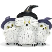 Resim Polyester Baykuş Ailesi ALK2354 