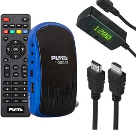Resim mtm My The Mall Plato Oscar Çift Usbli Tkgsli Dısplay Gözlü+tuşlu Hd Uydu Alıcısı 