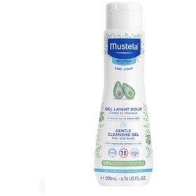 Resim Mustela Gentle Cleansing Gel Yenidoğan Şampuan 200 ML 