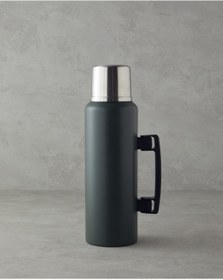 Resim English Home HeatLock Çelik Bardaklı Termos 1,5L Koyu Yeşil 