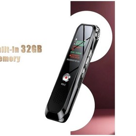 Resim Globalbloom 32gb Ses Kaydedici Metal Kasa Tek Tıkla Kayıt 096 Ekran A-b Tekrarı Dsp Gürültü Azaltma 128gb Seçenekleri 