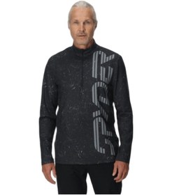 Resim Spyder Spyder Podium 1/2 Zip Erkek İçlik Üst Sws Siyah 