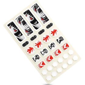 Resim Mena Rise Klassegear Kesim Grip Tape (Akai Me) 