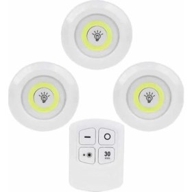 Resim Eco Lounge Kablosuz Pilli Işıldak Masa Lambası Mutfak Tezgah Altı Banyo Dolabı Dolap Içi 