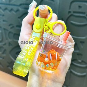 Resim Silver1 Yeni Sevimli Çizgi Film Işıklı Işık Kulomi Büyük Kulak Köpek Hediye Kutusu Anahtarlık Araba Okul Çantası Dıy Kolye Hediye (Yurt Dışından) 