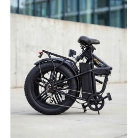 Resim Skyjet Robusto Premıum Elektrikli Bisiklet - 750W Katlanabilir Şehir Bisikleti 6 Vites Siyah Renkli Güçlü Motor 