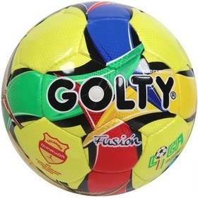 Resim Golty Dikişli Futbol Topu 20 CM Resmi Bolivya Lig Topu Çok Renkli 