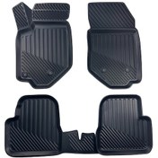 Resim Volkswagen Polo 2018+ 3d Birebir Uyumlu Havuzlu Kauçuk Bohem 3d Oto Paspas 