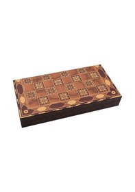 Resim Ahşap Elegance Motif Tavla 