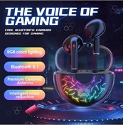 Resim Ebitda Onikuma T35 Crack Rgb Kablosuz Kulak İçi Kulaklık - Bluetooth 5.1, Gürültü İptali, Oyun Ve Spor İçin/ 