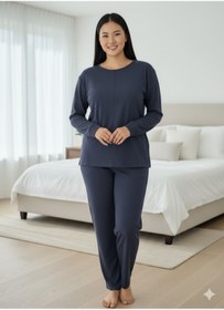Resim sleeproom KADIN LACİVERT EŞOFMAN TAKIMI 