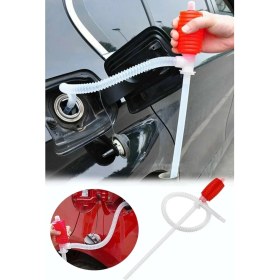 Resim 54 cm Sıvı Aktarım Pompası Manuel Su- Benzin-Aktarma Pompası 