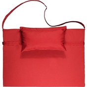 Resim Bysay Taşınabilir Katlanır Çanta Şezlong Minderi Kırmızı 