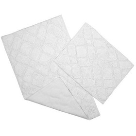 Resim Fialka Banyo Paspas 2'li Karışık Desenli Beyaz 