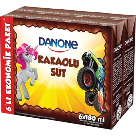 Resim Danone Kakaolu Süt 6x180 ml 