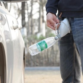 Resim Ototechparca® Unisex Taşınabilir Hijjenik Seyahat Tuvalet Aparatı Seyahat Tuvalet Hunisi 