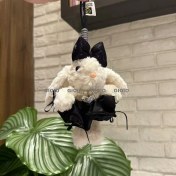 Resim Silver1 Sevimli Renkli Ip Peluş Ayı Kolye El Yapımı Oyuncaklar Küçük Bebek Çanta Çekicilik Sevimli Bebek Cep Telefonu Çekicilik (Yurt Dışından) 