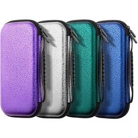 Resim Nintendo Switch Oyun Konsolu İçin Ejderha Pençesi Desenli Saklama Çantası Mavi 