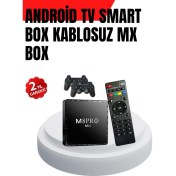 Resim M8PRO 2gb Ram + 64GB Retro Oyunlu Tv Box 