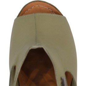 Resim Napa Shoes Ortopedik Konforlu Dolgu Topuk Ayarlanabilir Açık Burun Terlik Napa-1001 164 