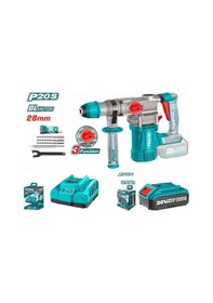 Resim Total Trhlı20288 20V 5.0AH Li-Ion Akülü Kırıcı Delici 