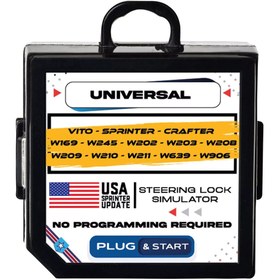 Resim Goldcar Mercedes Benz Esl Elv - Vw Crafter Modelleri Ile Uyumlu Direksiyon Kilidi Emülatörü 