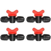 Resim Fochsia 4 Adet Damla Sulama Vana Aksesuarları 1/2 Bahçe Çim Sulama Sistemi İçin Dayanıklı 