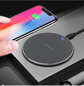 Resim Universal 10 Watt Kablosuz Wİreless Şarj Aleti ped 
