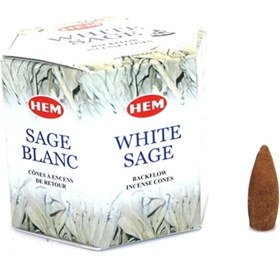 Resim TTT White Sage Aromalı Geri Akış Tütsü 
