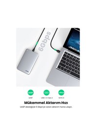 Resim Ugreen Usb To Usb C Gen2 2,5'' Hard Disk Kutusu, 70498 