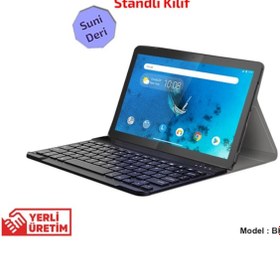 Resim Lenovo Tab M10 Tb-X605Fc Tb-X605Lc Bluetooth Klavyeli Kılıf -Bkk4 