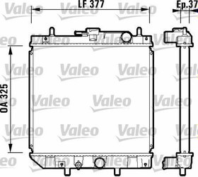 Resim RADYATÖR DAIHATSU CHARADE G200 1.0 93 