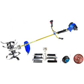 Resim Royal Dafu DF-520159 Turbo Motorlu Yan Tırpan + Çift Toprak Çapalama Aparatı 