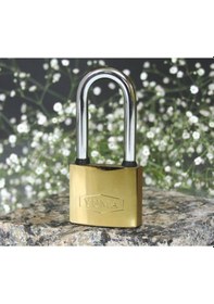 Resim Sarı Kaplama Döküm Uzun Asma Kilit 50mm Tdrtr 