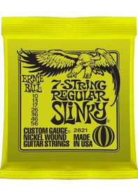 Resim Ernie Ball P02621 Regular Slinky Nickel 7 Telli Elektro Gitar Te 
