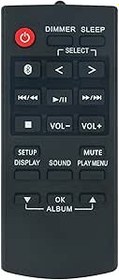 Resim AULCMEET N2QAYB001215 Panasonic Hi-Fi/Ses Hoparlör Sistemi SA-AKX520E-K SC-TMAX10E-K SC-UA30 SA-AKX320E-K SA-AKX320GN-K SA-AKX320GS-K SA-AKX320GS-K SA-AKX320GS-K için uygun yeni yedek uzaktan kumanda 