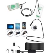 Resim Tokurtech Yılan Kamera 20 Metre Profesyonel Logar Endoskop Yumuşak Kablo Ledli Kamera 