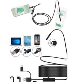 Resim Tokurtech Yılan Kamera 20 Metre Profesyonel Logar Endoskop Yumuşak Kablo Ledli Kamera 