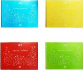 Resim Resim Defteri Eco Plastik Spiralli 35x50 25 Yp 4957 12'li Paket / Gıpta 1272 